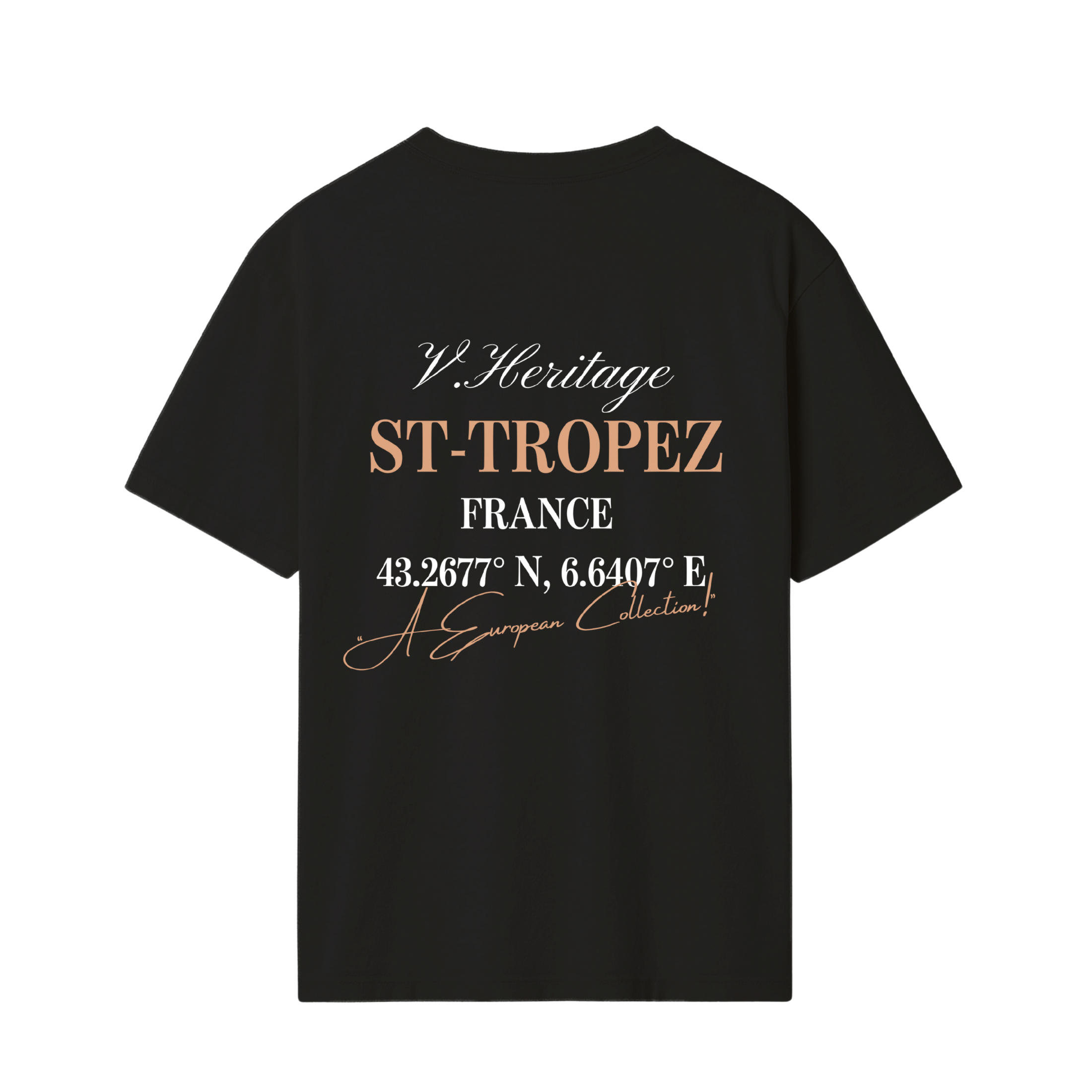 Saint Tropez T-shirt Black