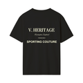 Sporting Couture T-shirt - Noir
