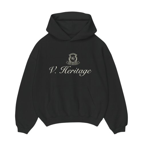 V Heritage Emblem Hoodie - Noir