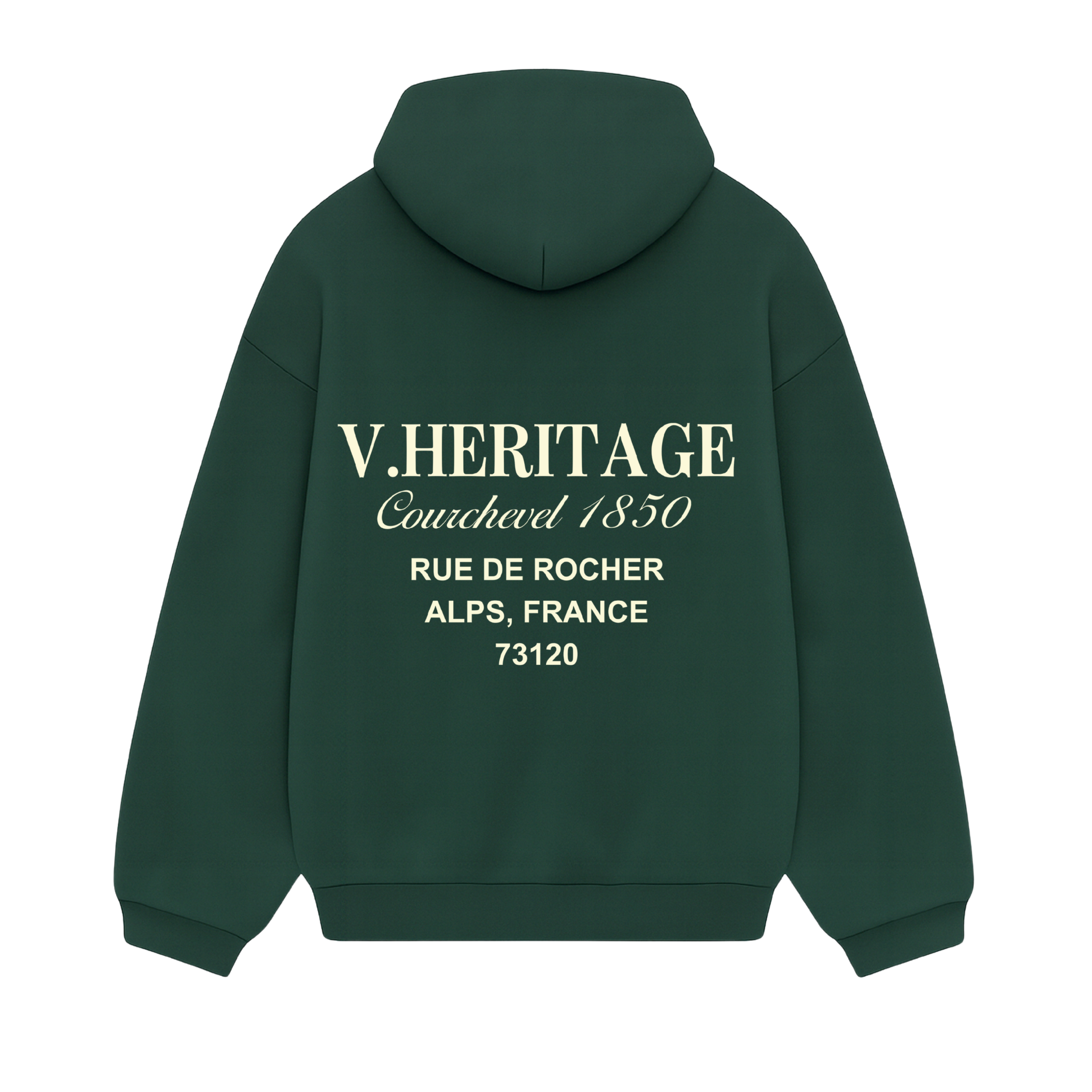 Courchevel Hoodie - Racing Green
