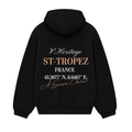 St Tropez Hoodie - Noir