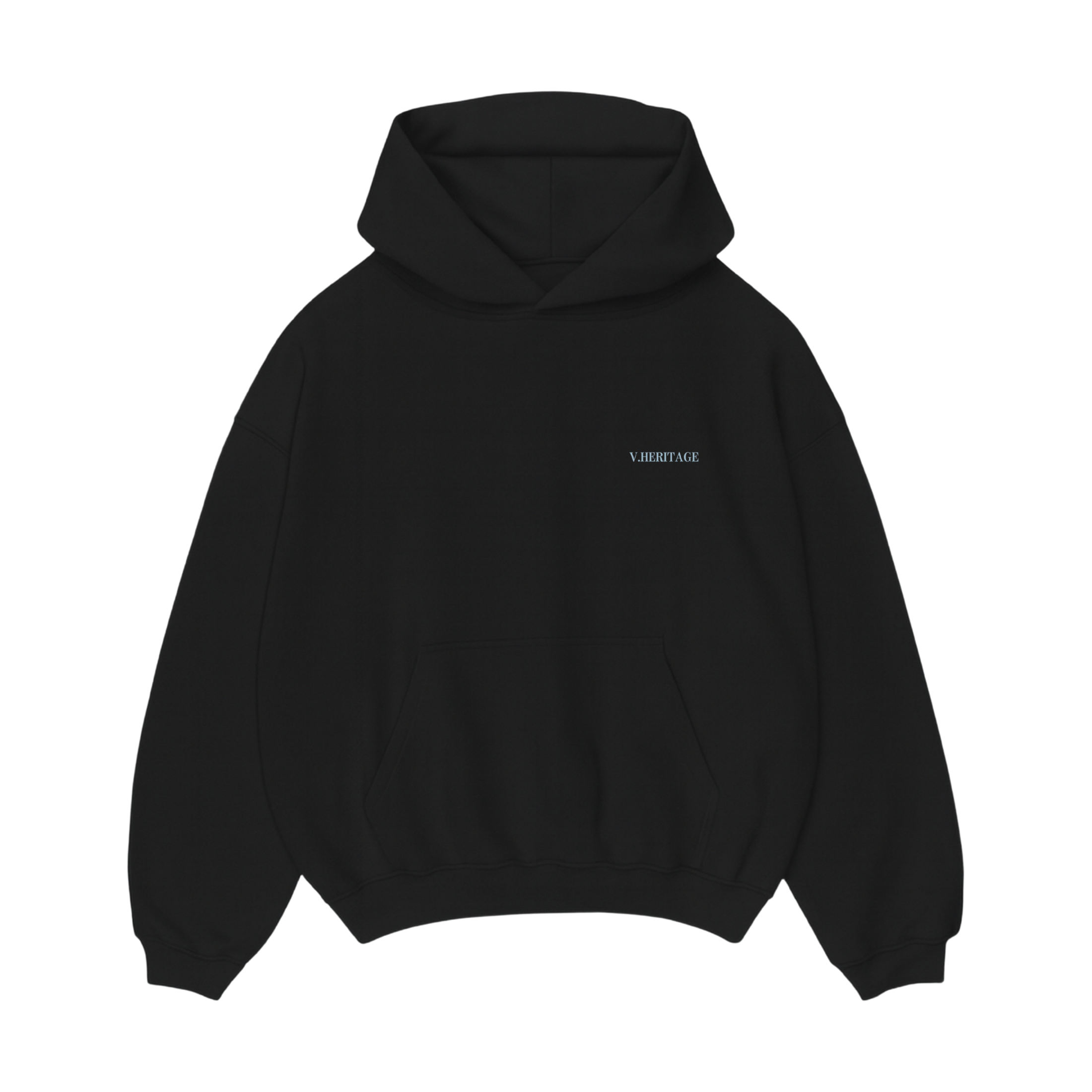 5 Star Hoodie - Noir/Azure