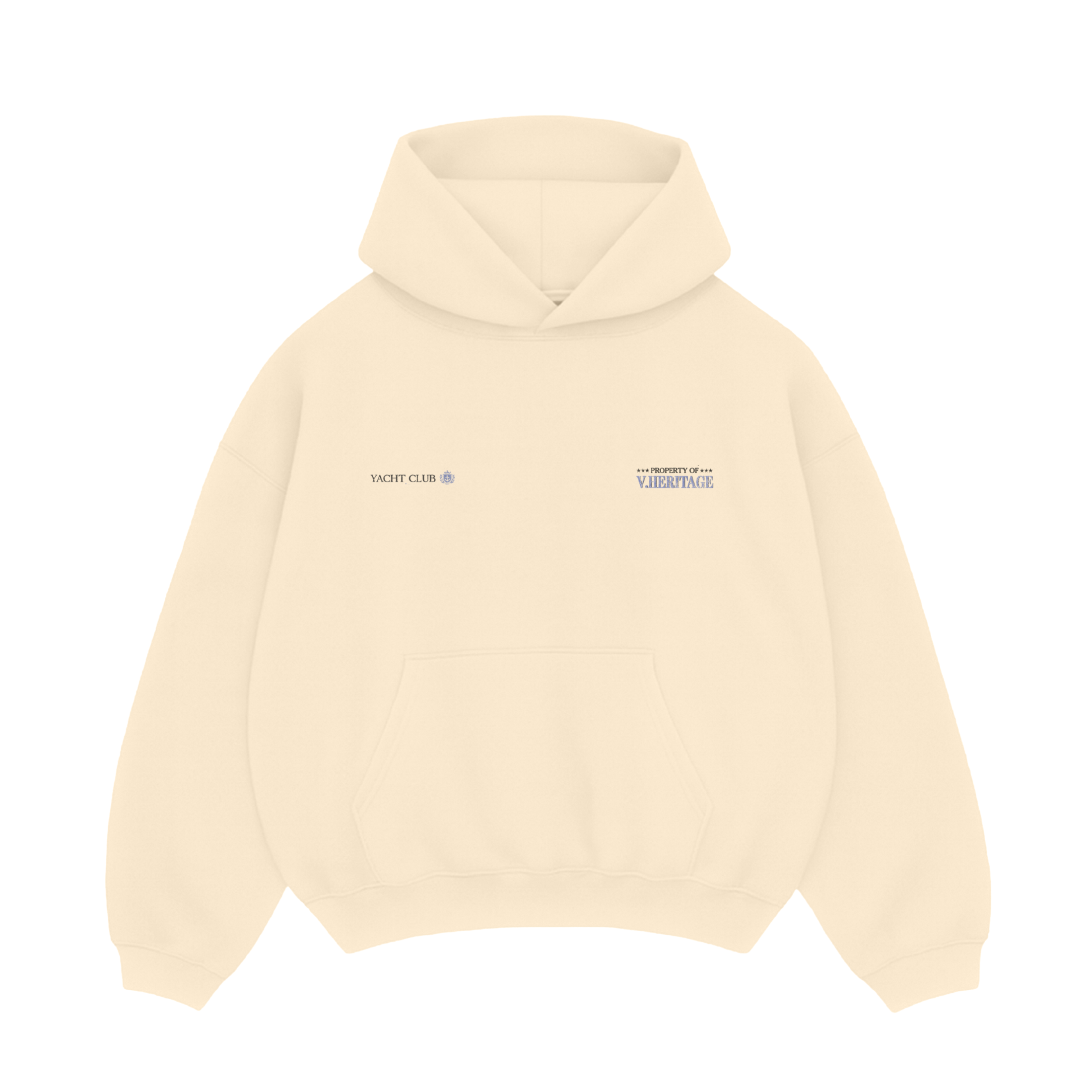 Property Of V Heritage Hoodie - Buttercream