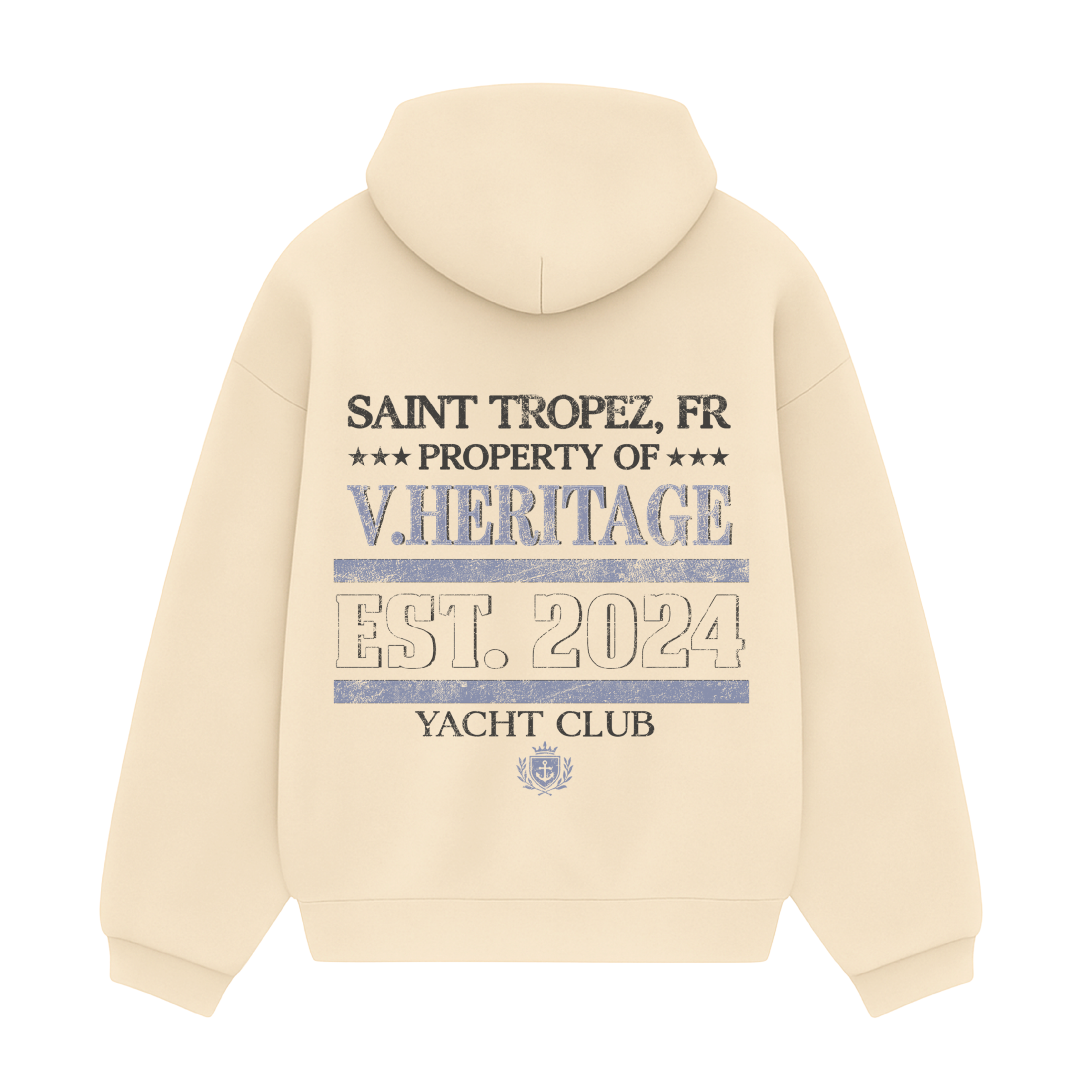 Property Of V Heritage Hoodie - Buttercream