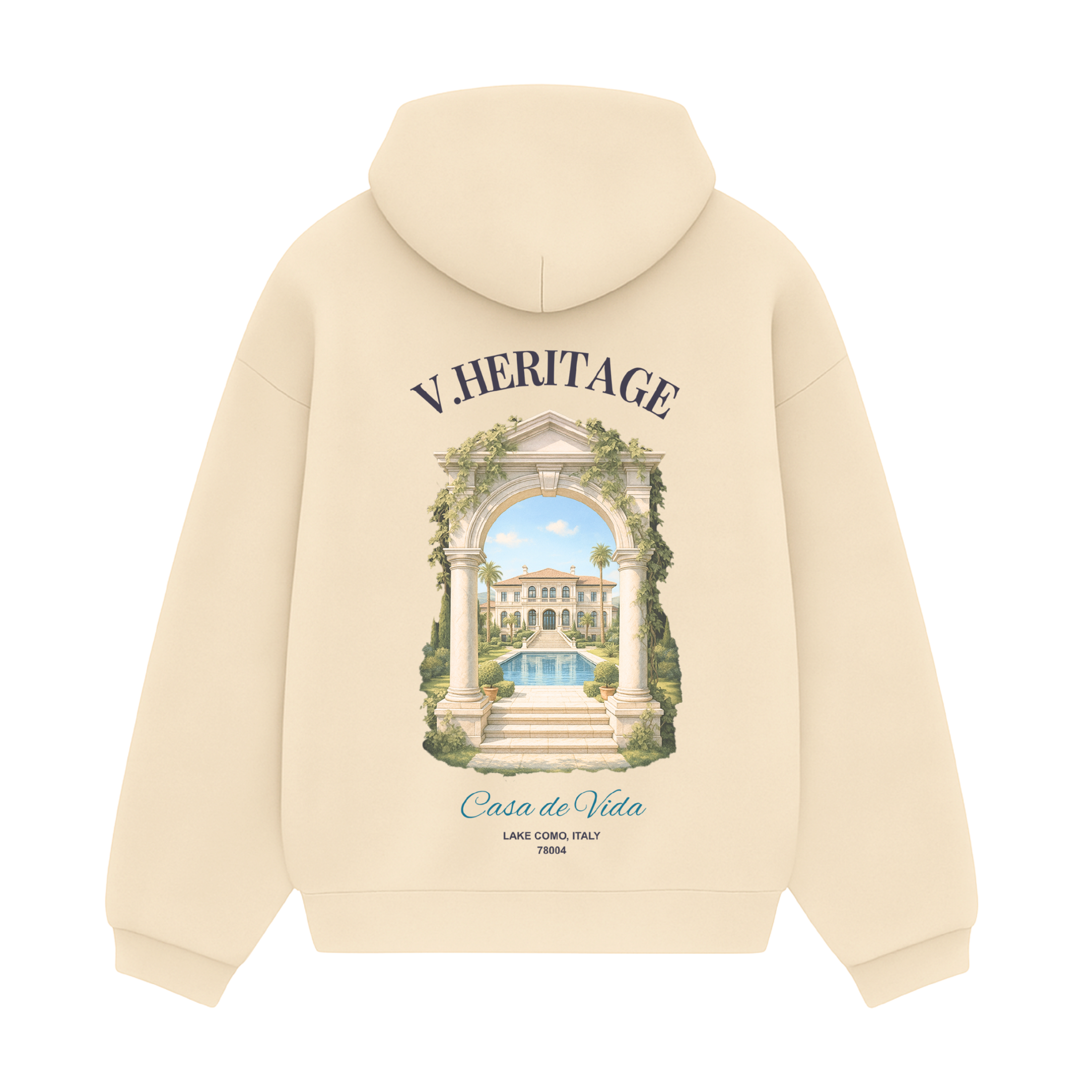 Casa De Vida Hoodie - Buttercream