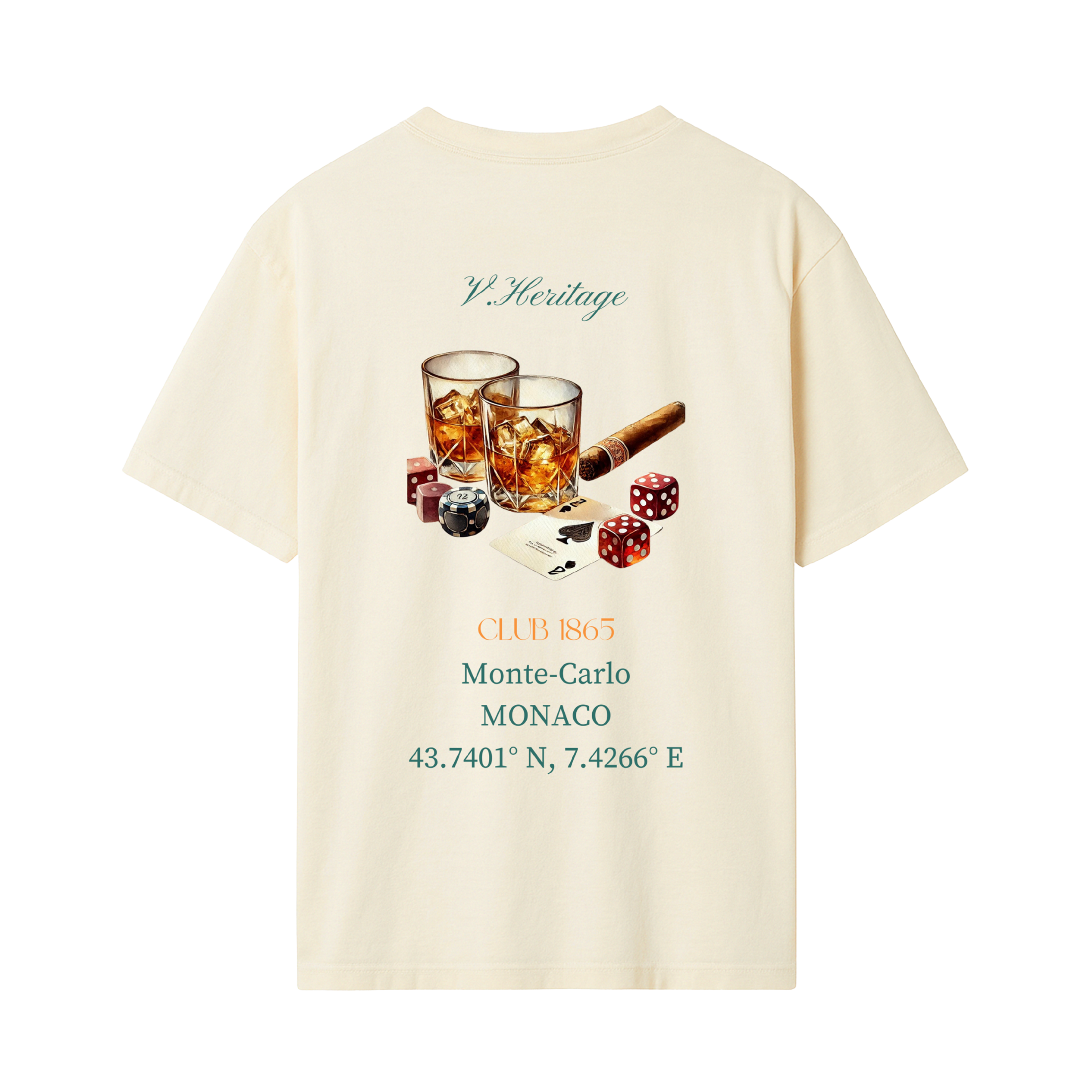 Monte-Carlo Casino T-Shirt - Off-White